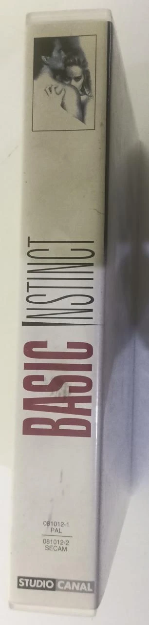 Basic Instinct Sharon Stone en Michael Douglas op VHS – photo 2